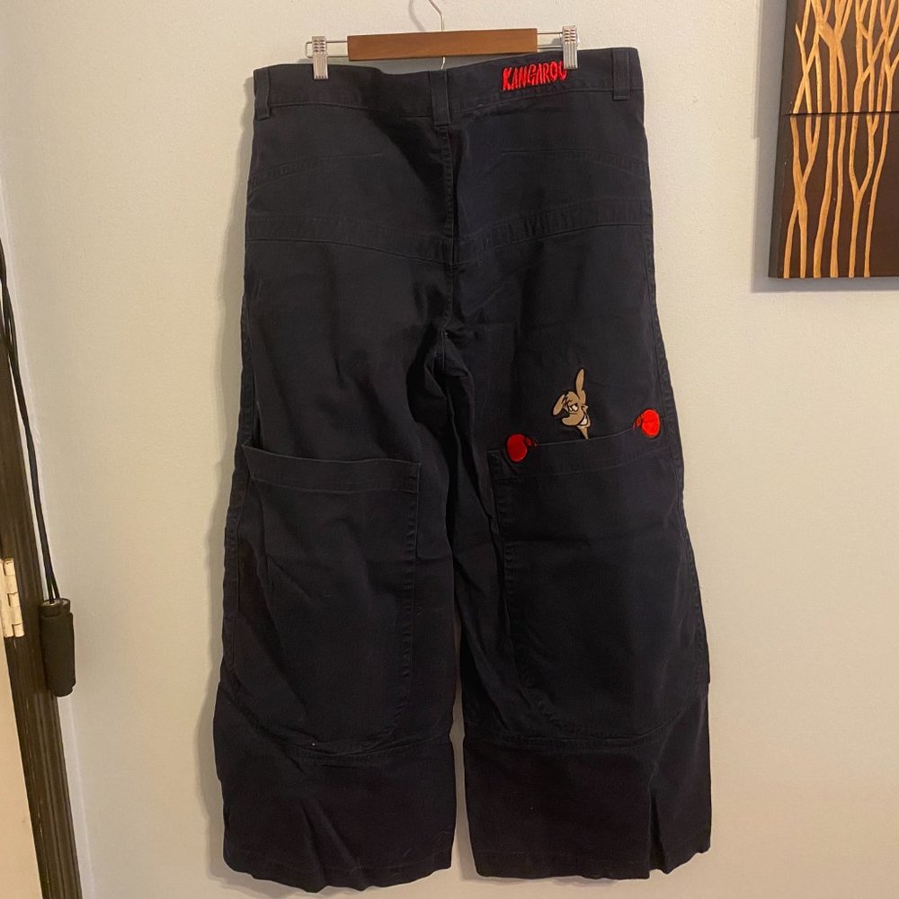 JNCO Kangaroo Pants - Navy Twill - Men's Size 38x32